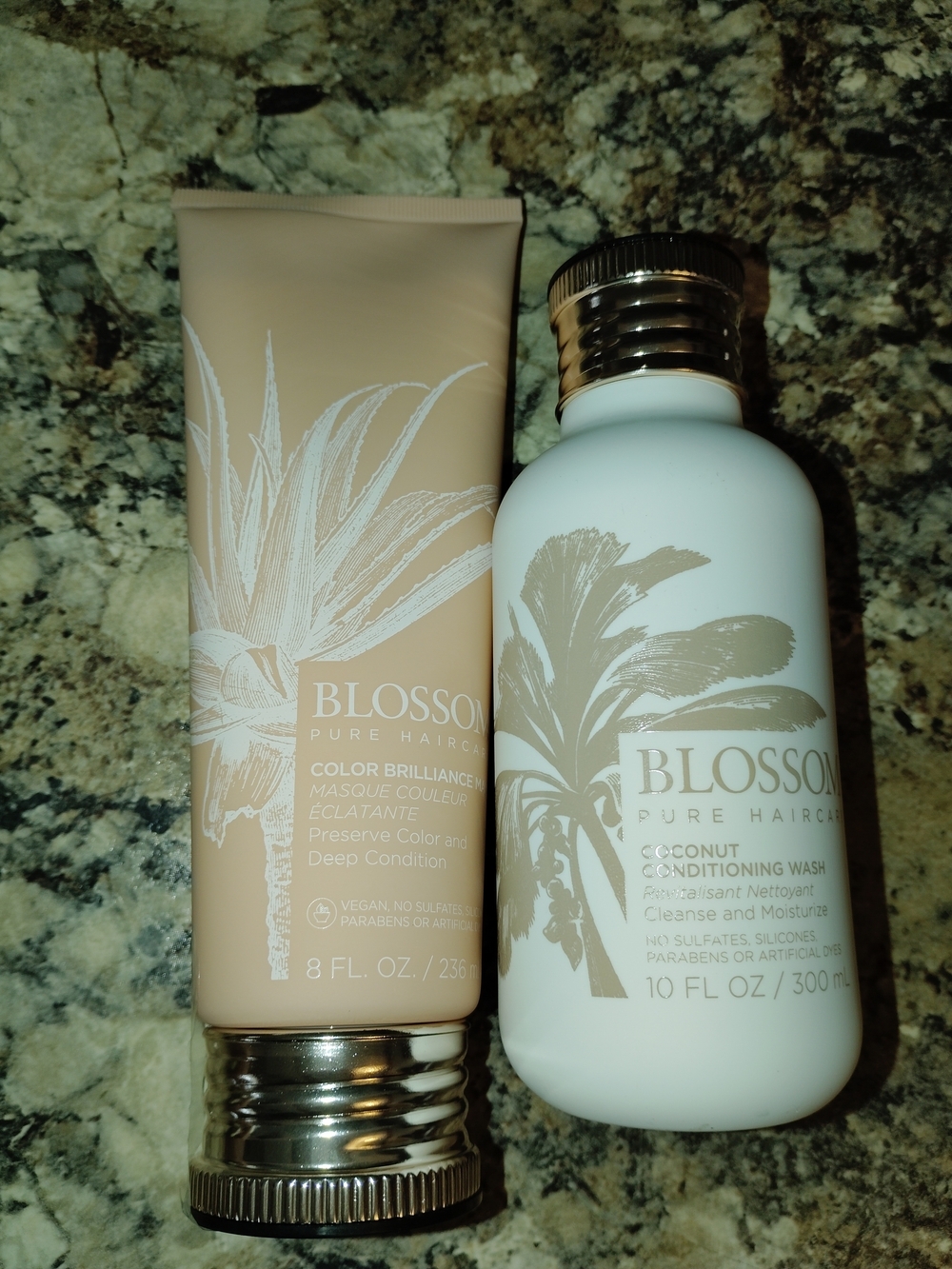 Blossom Coconut Conditioning Wash - Cream/Gold Luxury Hair Care New - Picture 5 of 11